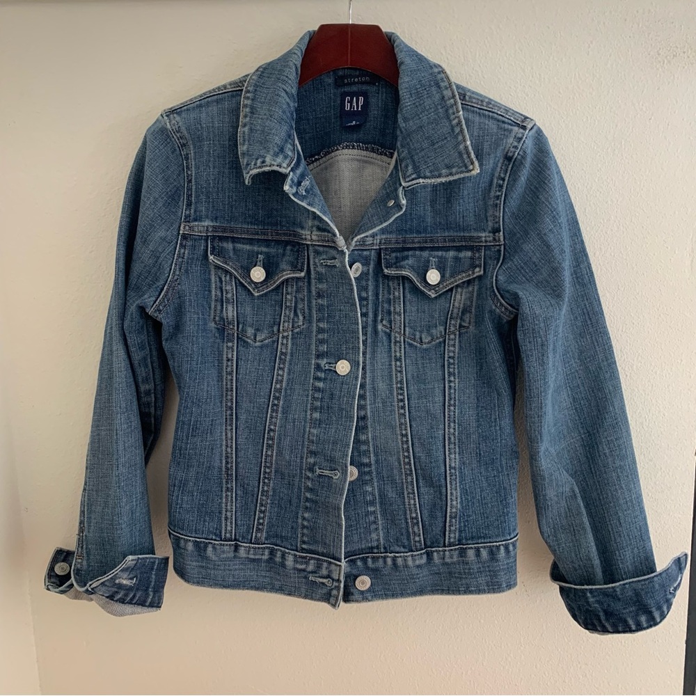 Vintage Gap Stretch Jean Jacket Classic Style